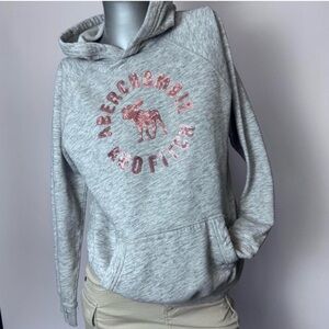 Abercrombie & Fitch Vintage Y2K Hoodie W/ Sequin Logo